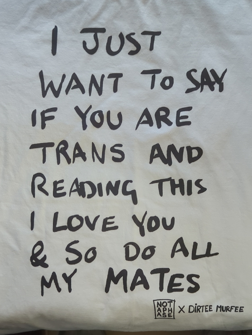Not A Phase X Dirtee Murfee T-shirt Trans ❤️